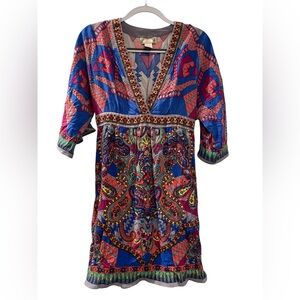 Flying Tomato Mini Dress Size Large Multi Colors